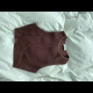 Aritzia Babaton Sculpt Knit Muscle Tank